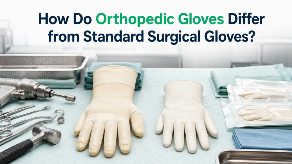 Orthopedic Gloves vs standard Surgical Gloves